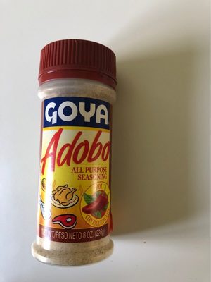 Goya, adobo all purpose seasoning, hot - 0041331038195