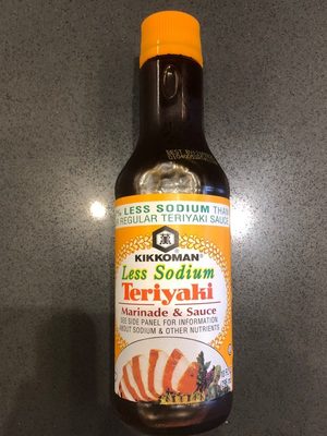 Less sodium teriyaki marinade & sauce - 0041390010408