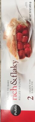 Rich and flaky rolled pie crust - 0041415006034