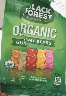 Organic gummy bears - 0041420110184