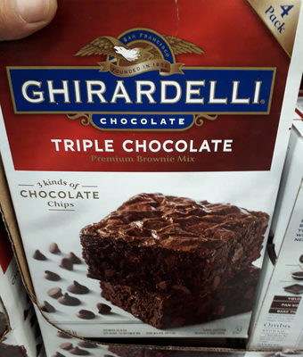 Triple Chocolate Brownie Mix - 0041449422107