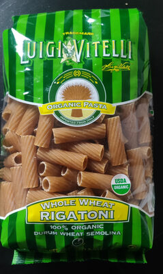 Organic Whole Wheat Rigatoni - 0041486100273