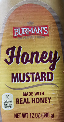 Burman's, honey mustard - 0041498146054
