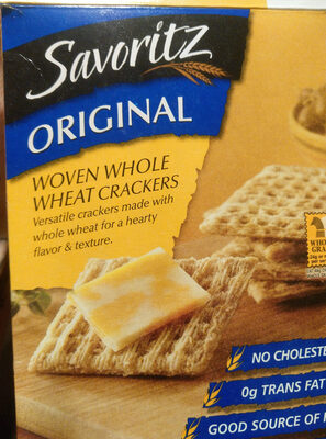woven whole wheat crackers - 0041498187453