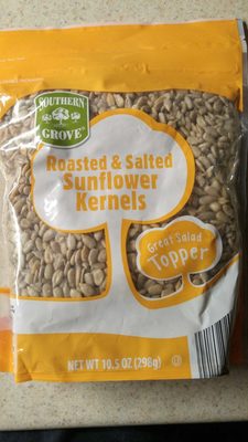 Southern grove, roasted & salted sunflower kernels - 0041498206680