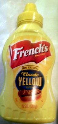 French's, classic yellow mustard - 0041500756776
