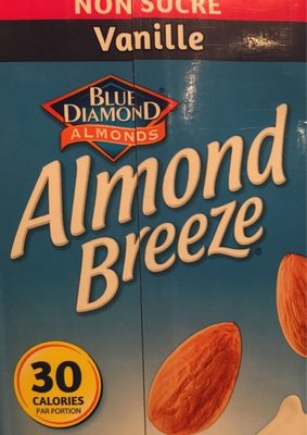 Almond breeze vanillé non sucré - 0041570055830