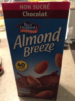 Almond Breeze Unsweetened Non-dairy Beverage Chocolate - 0041570059609