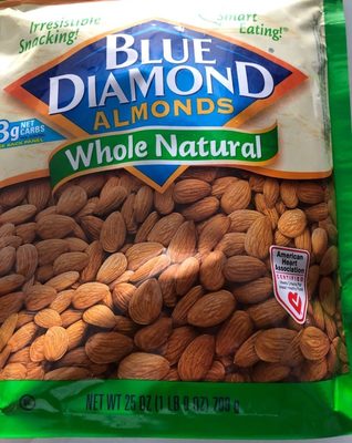 Whole natural almonds - 0041570110690