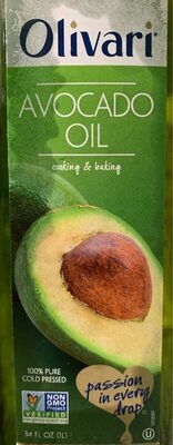 100% Pure Cold Pressed Avocado Oil - 0041618502142
