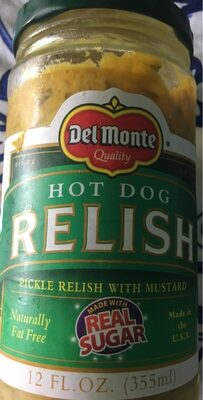 Del Monte Relish Hot Dog - 0041660105223