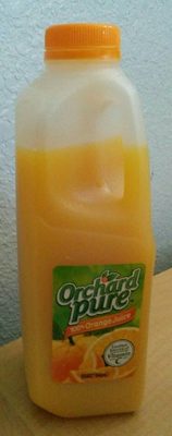 Orchard pure, 100% juice, orange - 0041900080136