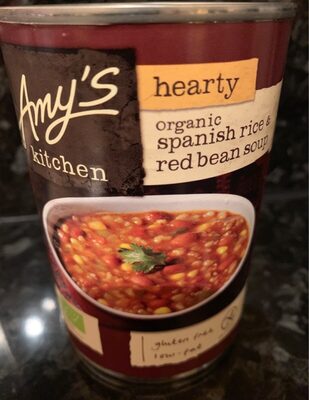 Amys Red Spanish Rice & Bean Soup 416g 20% OFF! - 0042272005994