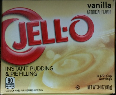 Jell-o vanille - 0043000204337