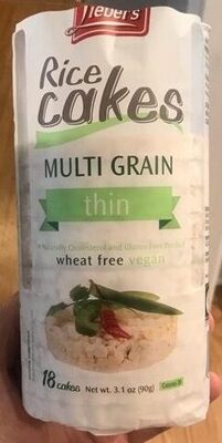 Rice Cakes Multi Grain thin - 0043427000123