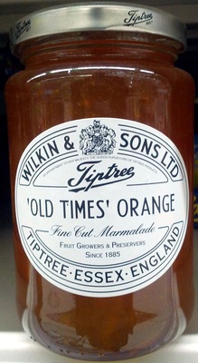 'Old Time' Orange Fine Cut Marmalade - 0043647440020