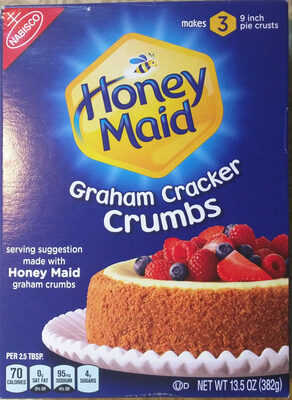Nabisco honey maid graham cracker crumbs supermix 1x13.5 oz - 0044000002183