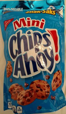 Nabisco chips ahoy! lunchbox cookies snak saks mini 1x8 oz - 0044000007133