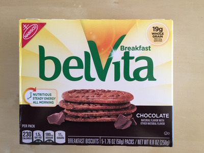 Chocolate breakfast biscuits, chocolate - 0044000031947