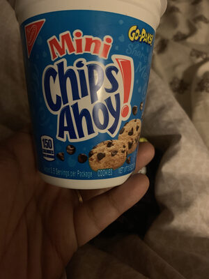 Nabisco chips ahoy! lunchbox cookies go paks mini 8x3.5 oz - 0044000032111