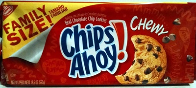 Nabisco chips ahoy! cookies chewy 1x19.5 oz - 0044000033392