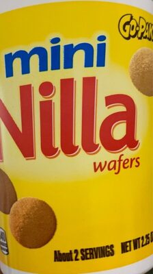 Nabisco nilla wafer lunchbox cookies go paks mini 1x2.25 oz - 0044000034146