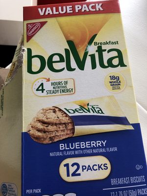 Breakfast biscuits, blueberry - 0044000043551