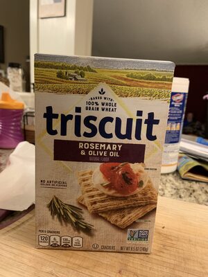 Triscuit crackers rosemary and olive oil 1x8.5 oz - 0044000051013