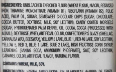 Candy blasts real chocolate chip cookies, candy blasts - 0044000058494