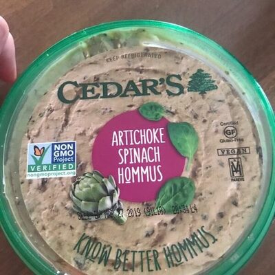 Artichoke spinach hommus - 0044115008285