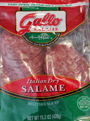 Gallo Salame, Italian Dry Salame - 0044500001259