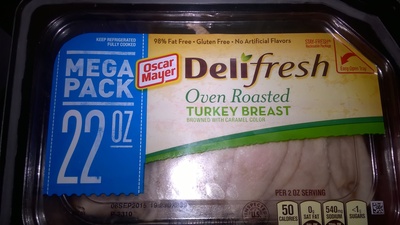 Oven roasted turkey breast - 0044700075104