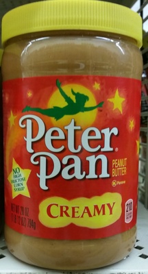 Peter Pan Creamy Original Peanut Butter, 28 oz., 28 OZ - 0045300000503