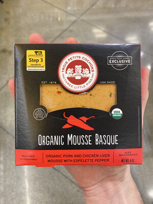 Organic mousse basque - 0045885907006