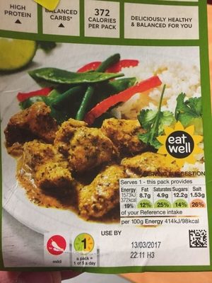 Red Thai Chicken Curry - 00466820