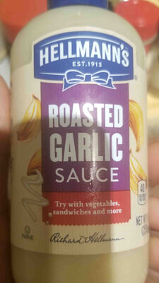 hellmans roasted garlic sauce - 0048001011854