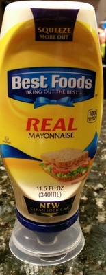 Best foods, real mayonnaise - 0048001353565