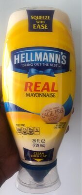 Hellmann's, real mayonnaise - 0048001437234