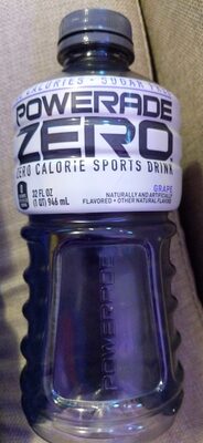 Zero grape zero calorie electrolyte enhanced sports drink - 0049000050714