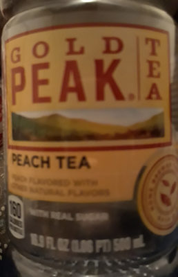 gold peak peach tea - 0049000072105