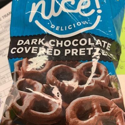 Dark Chocolate covered pretzels - 0049022042964