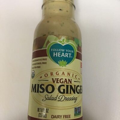 Miso ginger salad dressing, miso ginger - 0049568670089
