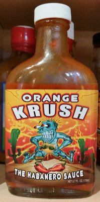 Rasta Fire - Orange Krush - The Habanero Sauce - 0049746124120
