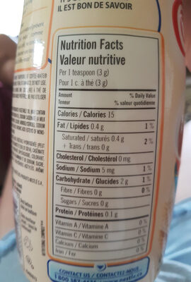 Carnation Coffee Mate Colorant à Café 50% Moins De Gras 450G - 0050000198450