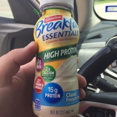 High protein complete nutritional drink, classic french vanilla - 0050000407361