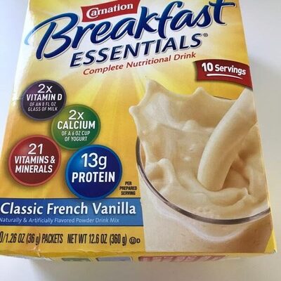 Classic french vanilla powder drink mix, classic french vanilla - 0050000530625