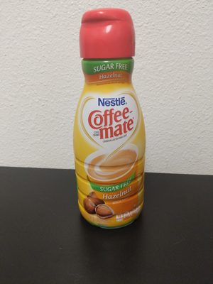 Sugar free hazelnut coffee creamer - 0050000848089