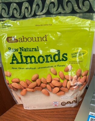Raw Natural Almonds - 0050428334621