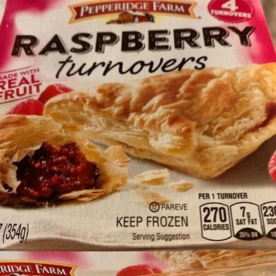Pepperidge farm pastry raspberry - 0051000075024
