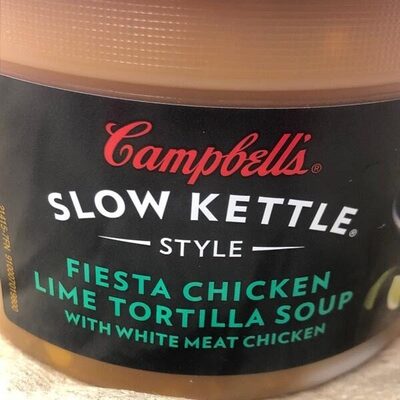 Campbell's slow kettle soup lime chicken - 0051000214157